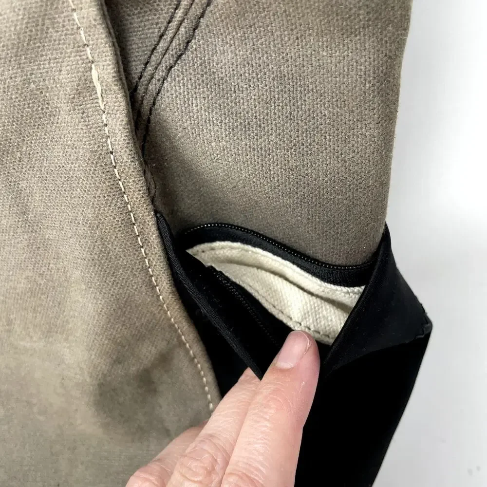 Malcolm Fontier Waxed Canvas Satchel Laptop Bag